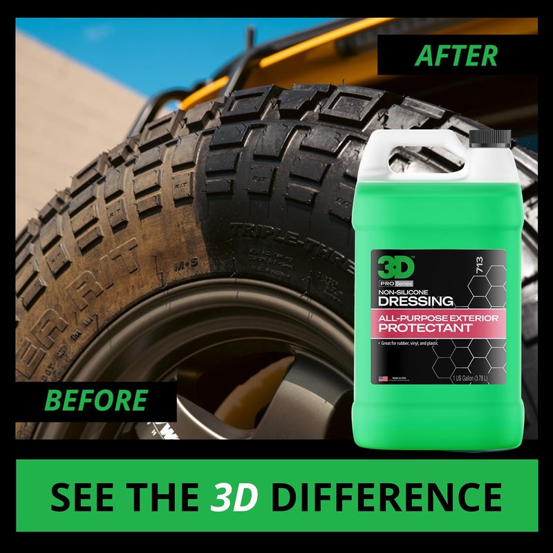 3D Non-Silicone Dressing - Body Shop Safe Dressing - Silicone-Free 1 Gallon - Image 2